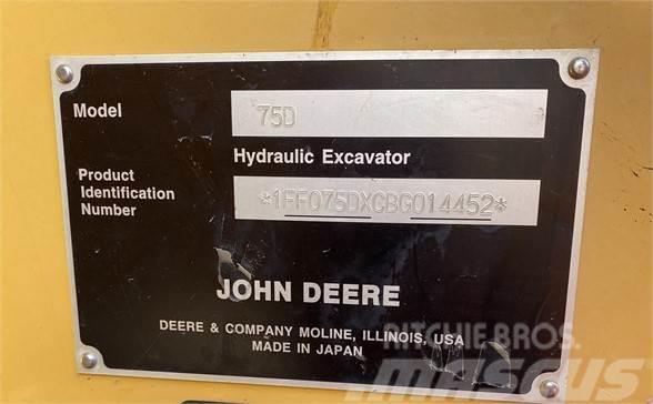 John Deere 75D Escavadoras de rastos
