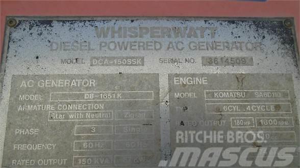 MultiQuip WHISPERWATT DCA150SSK Geradores Diesel