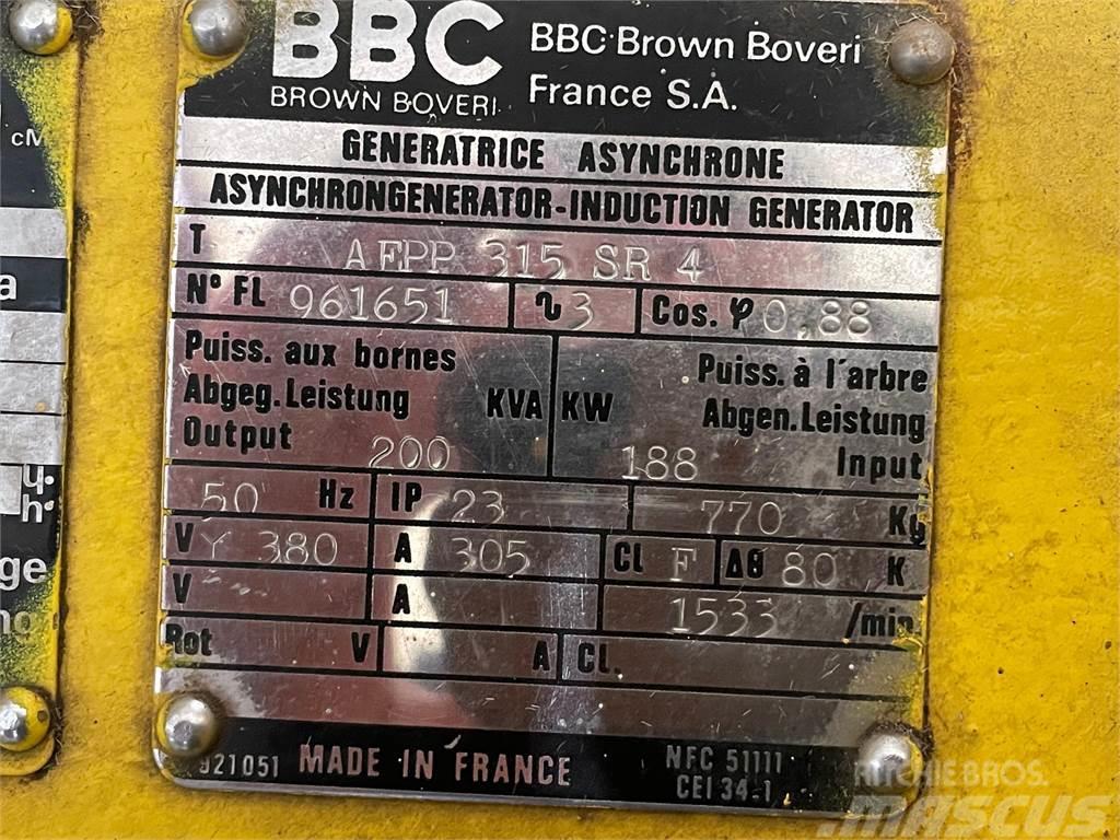  200 kVA MWM G234 generatoranlæg m/ BBC generator o Outros Geradores