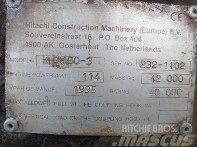 Hitachi KH150-3 til ophug Escavadoras de rastos