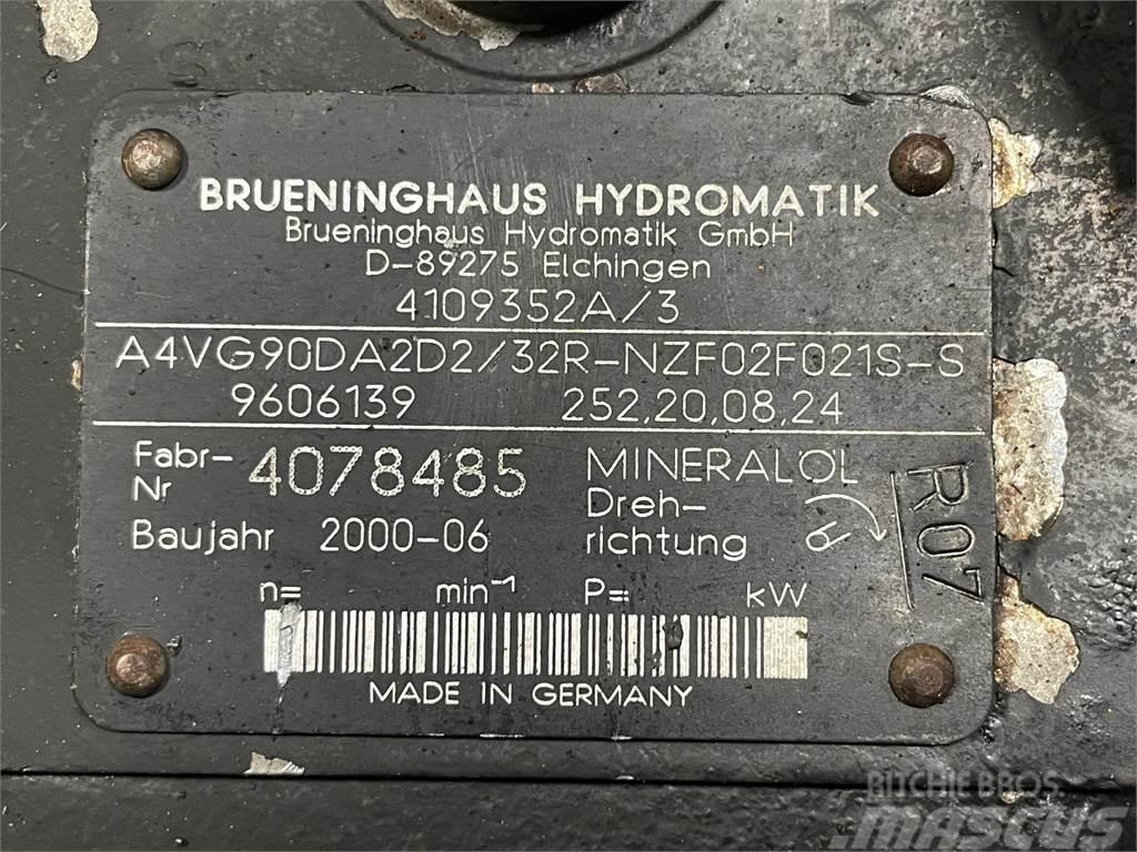  Hydrostat Brueninghaus Hydromatik A4VG90DA2D2/32R- Hidráulica