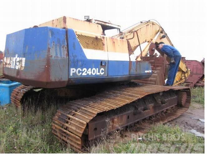 Komatsu PC240LC-5 gravemaskine til ophug Escavadoras de rastos