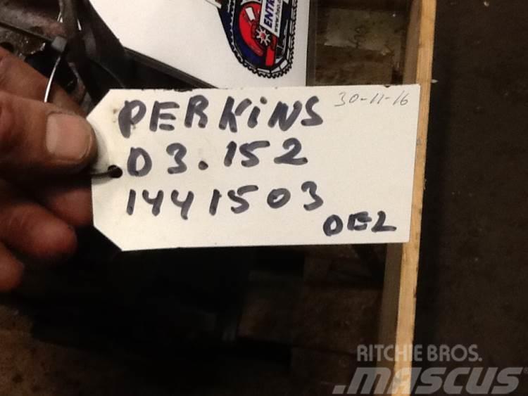 Perkins D3.152 motor - kun til dele Motores