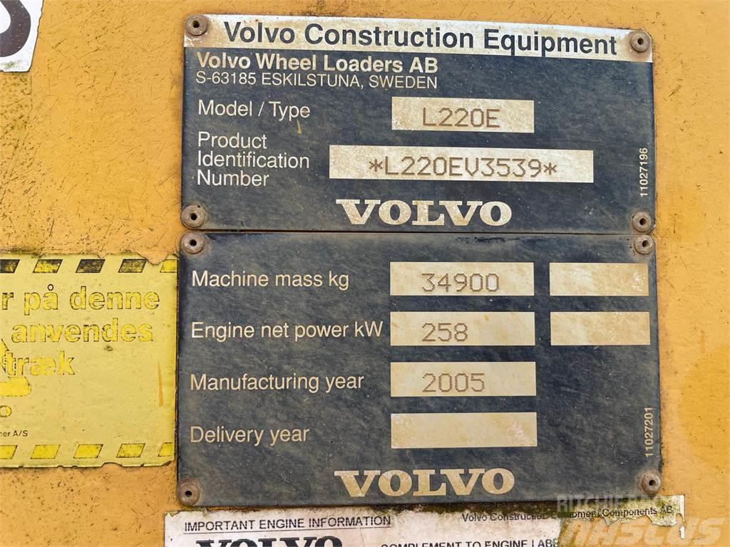 Volvo L220E læssemaskine til ophug Pás carregadoras de rodas
