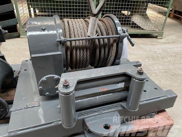  Warta hydraulisk spil med friløb og wirestyr Guinchos elevação, guinchos e elevadores materiais