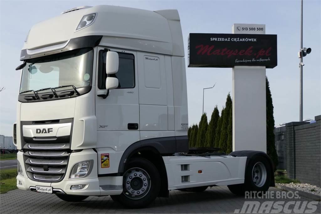 DAF XF 480 / SUPER SPACE CAB / I-PARK COOL / OPONY 100 Tractores (camiões)
