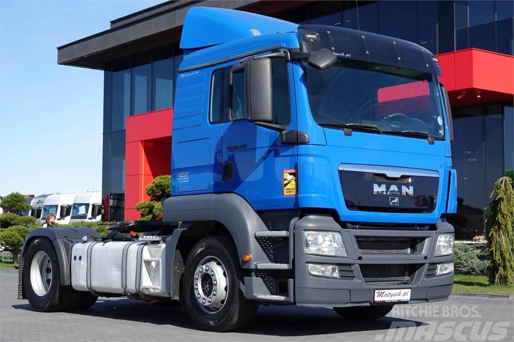 MAN TGS / 18.480 / RETARDER / EURO 5 / WAGA: 6900 KG / Tractores (camiões)
