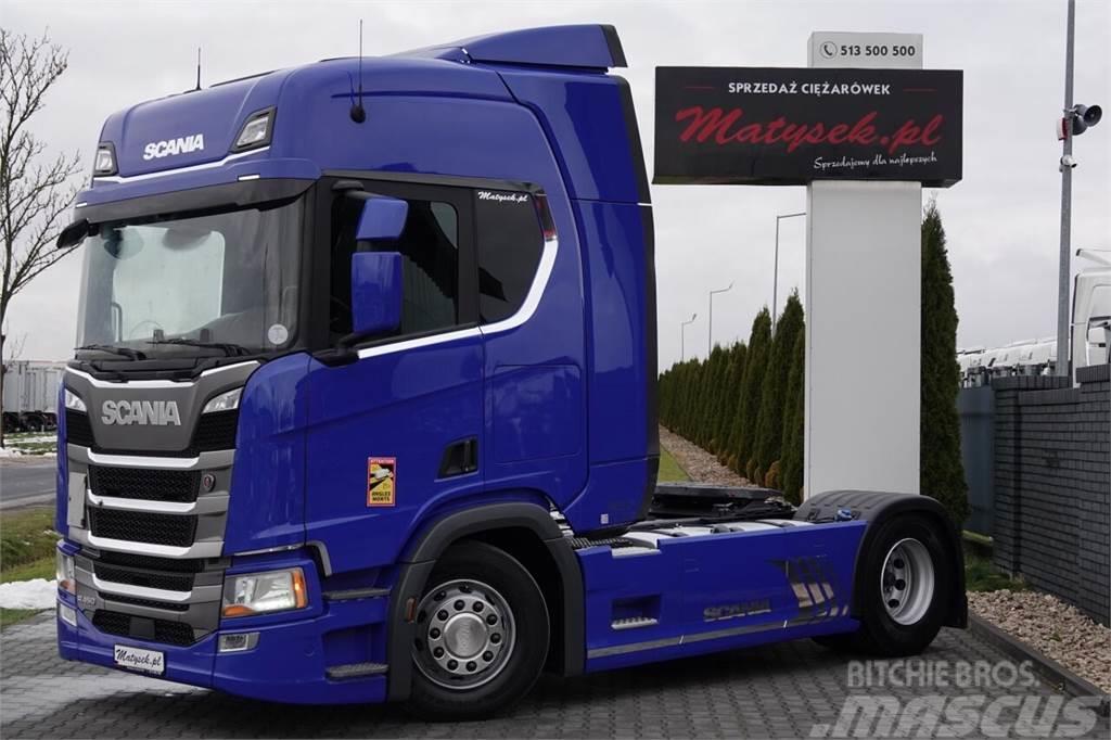 Scania R 450 / RETARDER / LEDY / NAVI / OPONY 100% / EURO Tractores (camiões)
