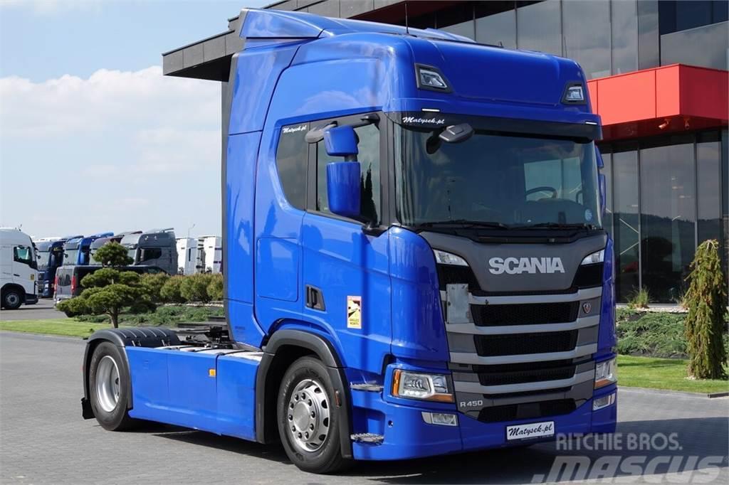 Scania R 450 / RETARDER / 2018 ROK / Tractores (camiões)