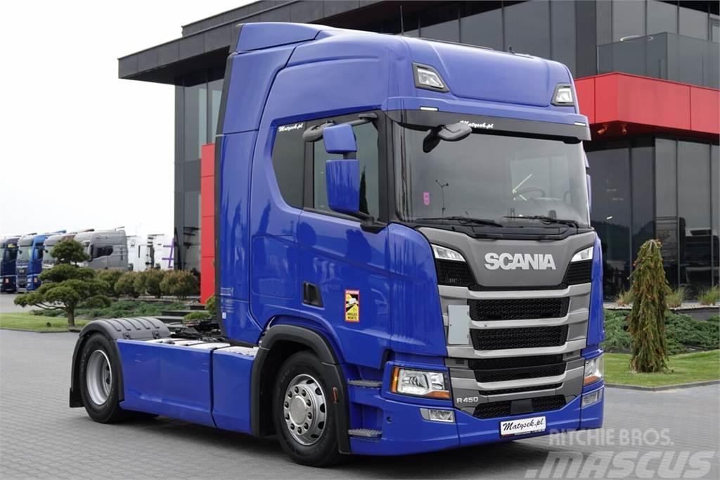 Scania R 450 / RETARDER / NAVI / NOWY MODEL / OPONY 100 % Tractores (camiões)