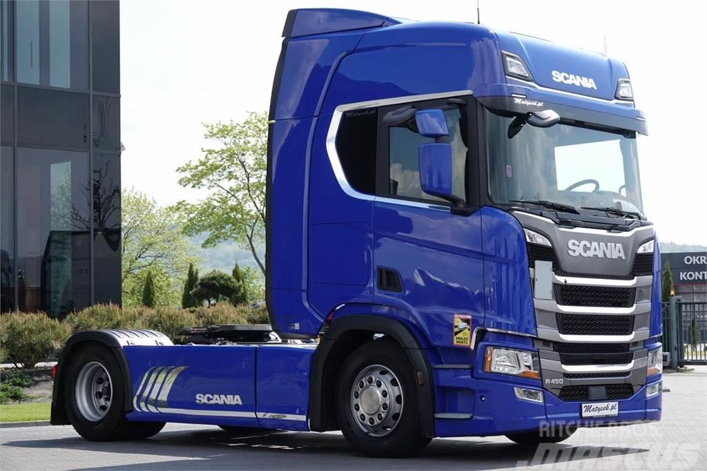Scania R 450 / RETARDER / NOWY MODEL / 2018 ROK Tractores (camiões)