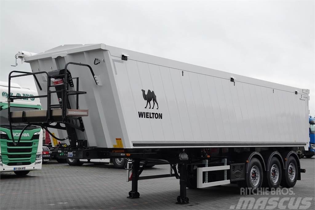 Wielton NOWA 2024 R / WYWROTKA 47 M3 /  MULDA ALUMINIOWA / Tipper semi-trailers