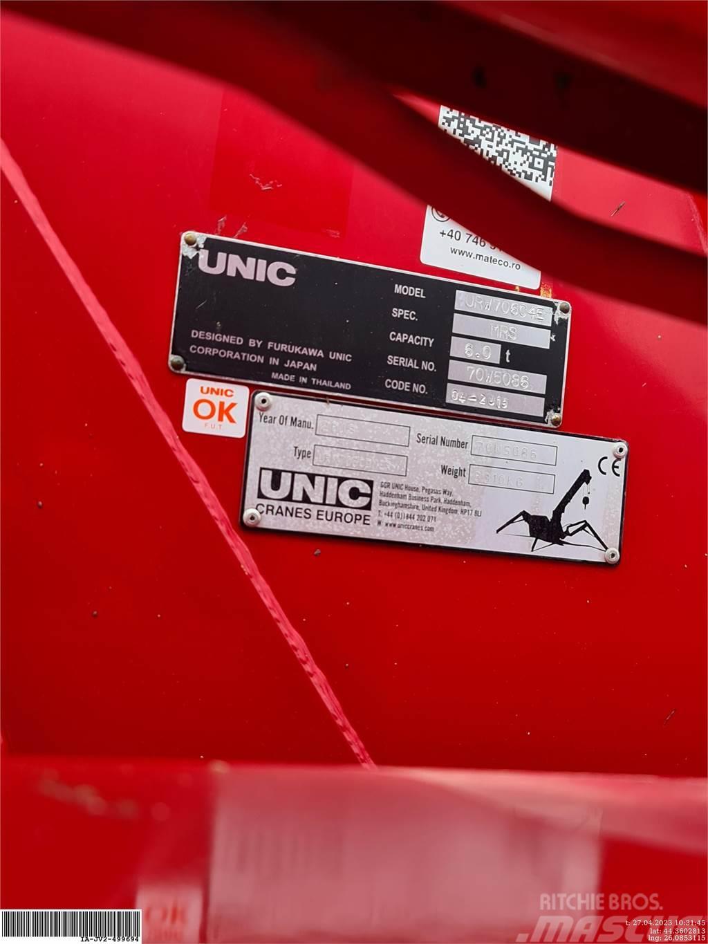 Unic Cranes UNIC URW706 Mini gruas