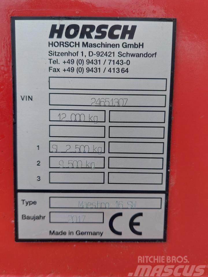 Horsch Maestro 16.75 SW Semeadoras de precisão