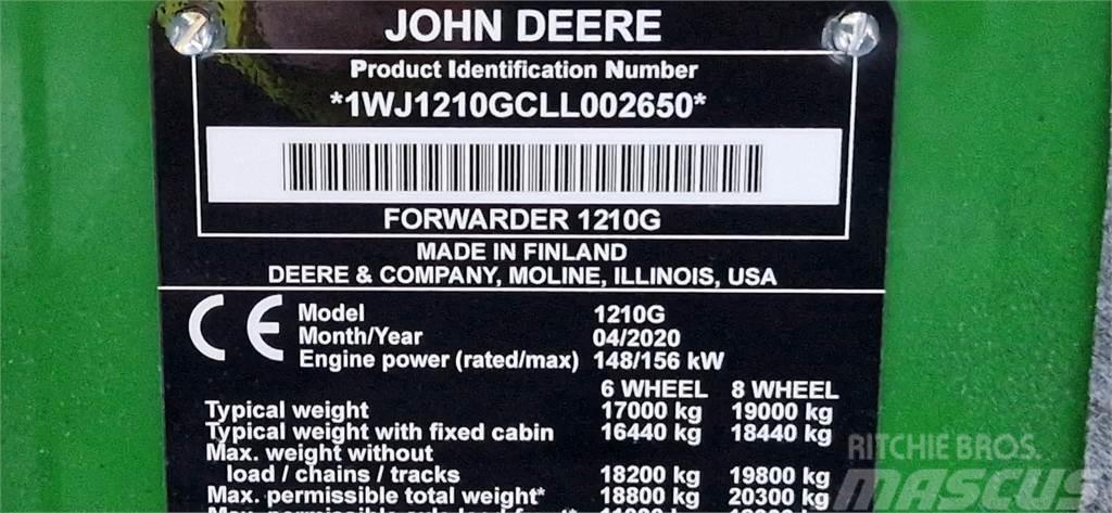 John Deere 1210G Forwarders florestais