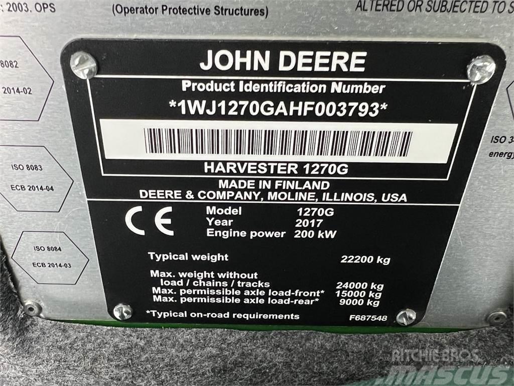 John Deere 1270G Processadores florestais