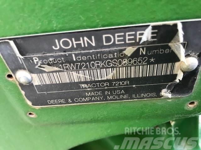 John Deere 7210R Tratores Agrícolas usados
