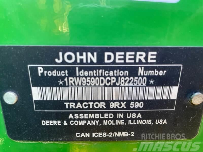 John Deere 9RX 590 Tratores Agrícolas usados
