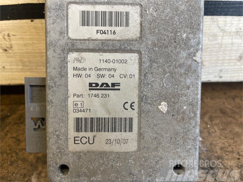 DAF DAF ECU 1746231 Electrónica
