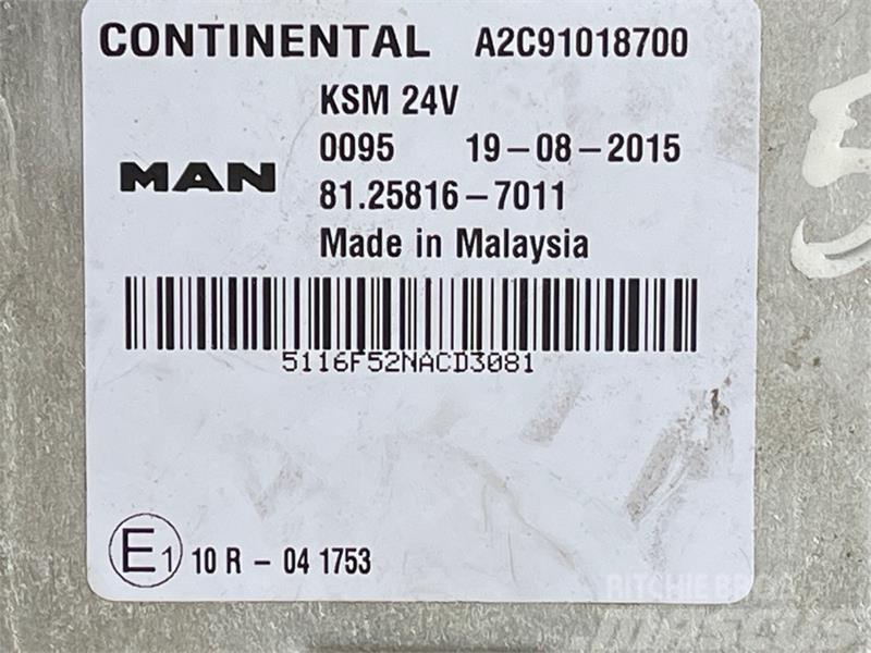 MAN MAN ECU UNIT 81.25816-7011 Electrónica
