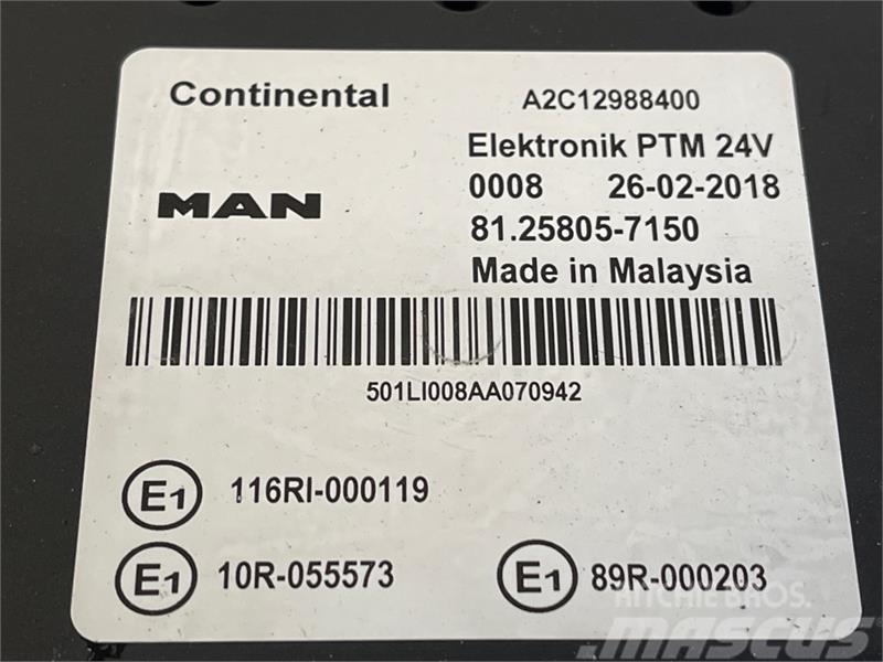 MAN MAN PTM ECU 81.25805-7150 Electrónica