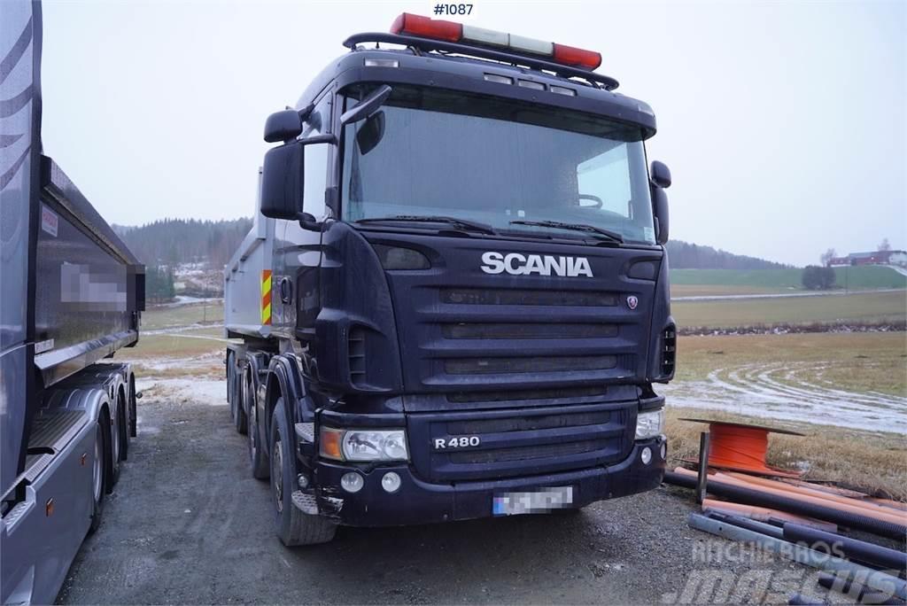 Scania R480 8x4 Camiões de caixa fechada