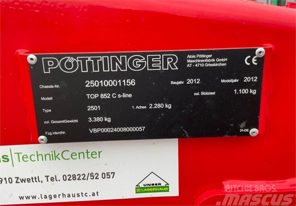 Pöttinger Top 852 C s-line Encordoadores de Feno