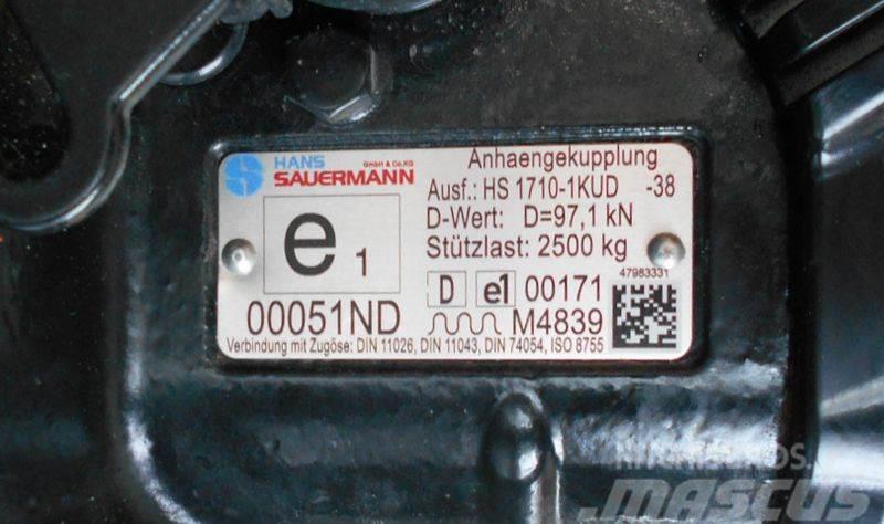  Sauermann Anhängekupplung HS 1710-1KUD Outros acessórios de tractores