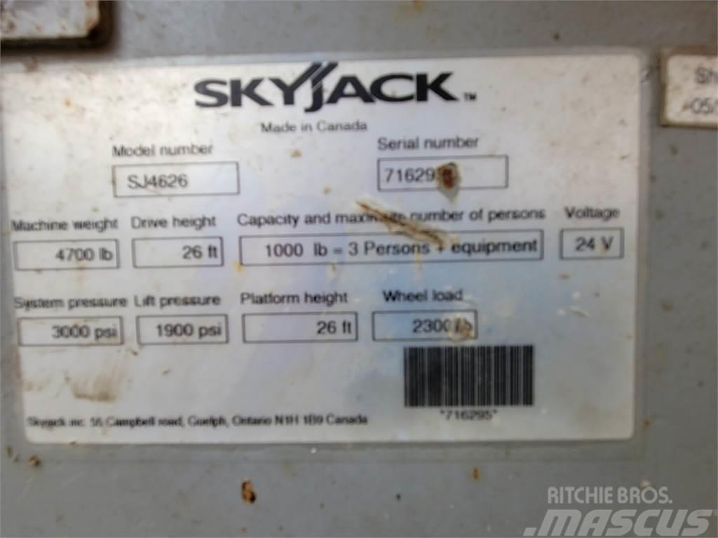 SkyJack SJ4626 Outros