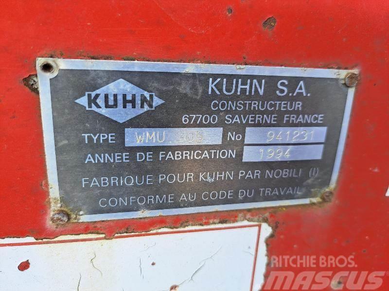 Kuhn WMU 305 Gadanheiras e cortadores de folhas para pastos
