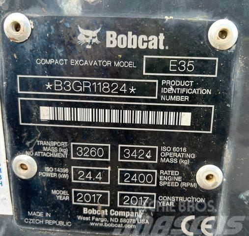 Bobcat E35 Minibagger Mini Escavadoras <7t