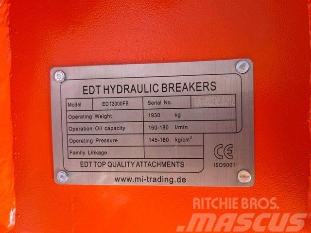  Hydraulikhammer EDT 2000 FB - 18-26 Tone Bagger Outros