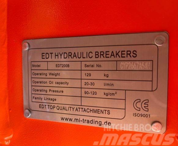  Hydraulikhammer EDT 200B - Passt 1,2 - 3 To Outros