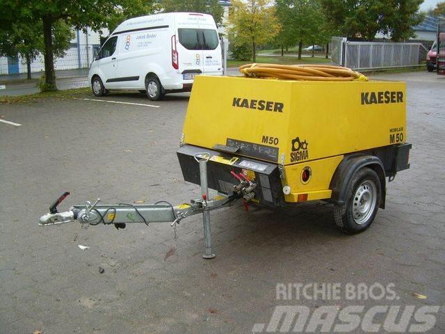 Kaeser M 50, Baukompressor, BJ 20, 120 BH, 5 m3 - 7 bar Compressores