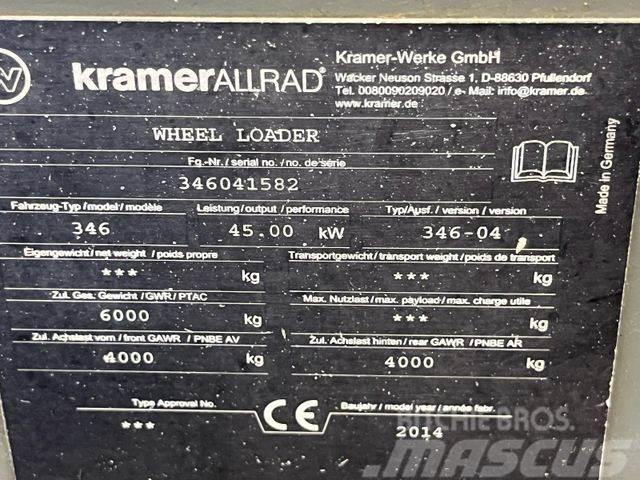 Kramer 850 mit Schaufel u. Gabel Pás carregadoras de rodas