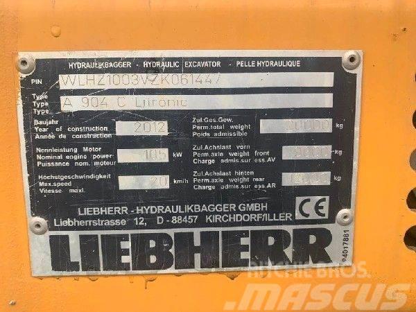 Liebherr A904C Escavadoras de rodas