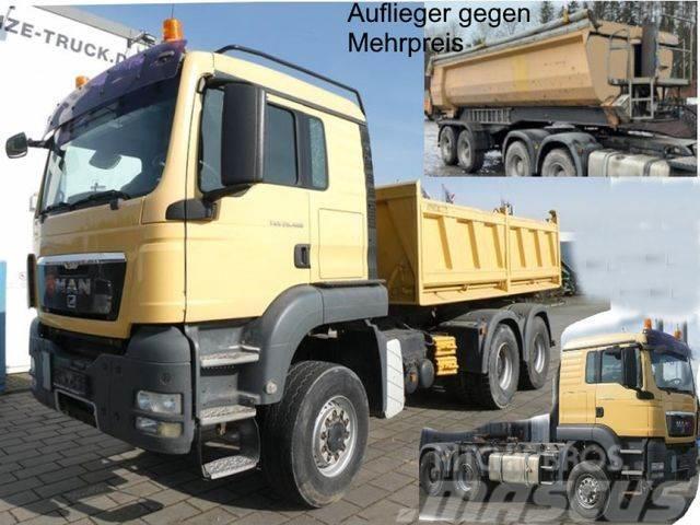 MAN TG-S 26.400 6x6 Wechselfahrgestell SZM/Kipper-EE Camiões basculantes