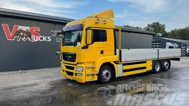 MAN TGS 26.440 LL EU4 6x2 Lenk/Lift Retarder Flatbed / Dropside trucks