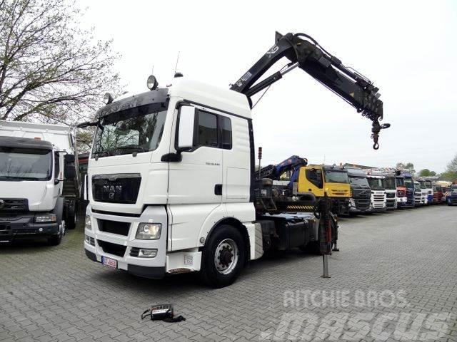 MAN TGX 18.440 4X4H Kran Hiab 288 bis 19 Meter Tractores (camiões)
