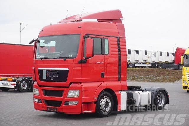 MAN TGX / 18.440 / EURO 5 / XLX / LOW DECK / MEGA Tractores (camiões)