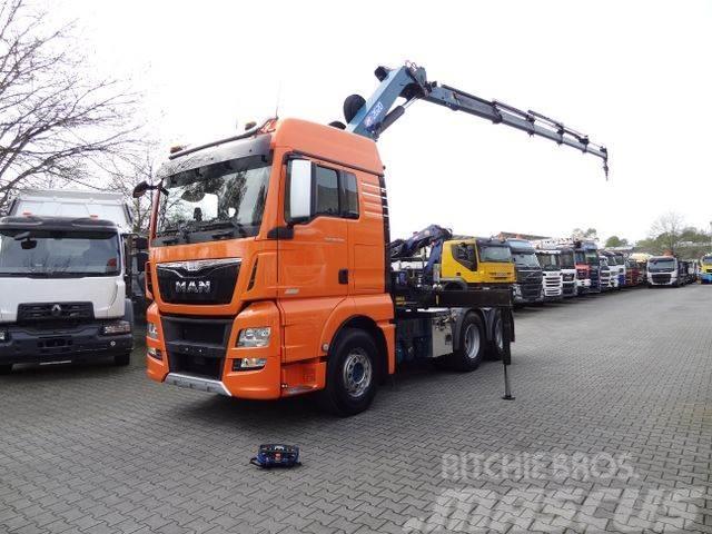 MAN TGX 26.560 6X4 Kran HMF 2620 bis 18.5 Meter Tractores (camiões)