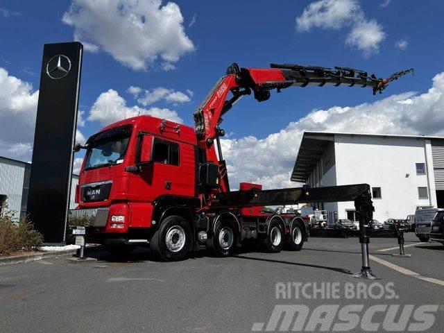 MAN TGX 41.540 8x4 BB Kran Fassi F1300XP+JIB+Winde Tractores (camiões)