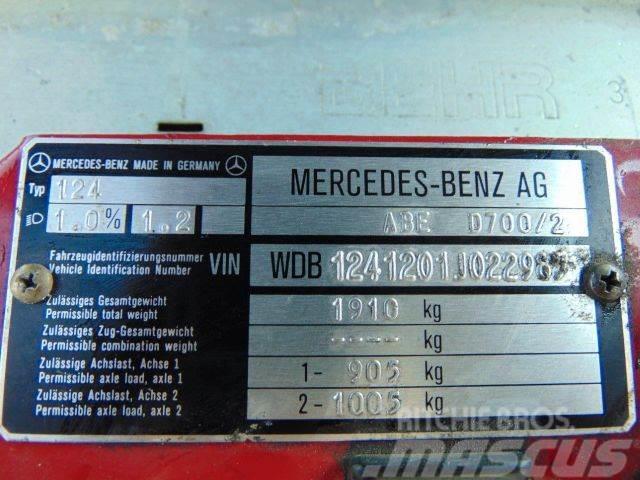 Mercedes-Benz 124E 200 vin 985 Carros Ligeiros