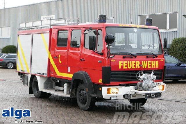 Mercedes-Benz 814 F 4x2, Pumpe, DOKA, Feuerwehr, 26tkm Outros
