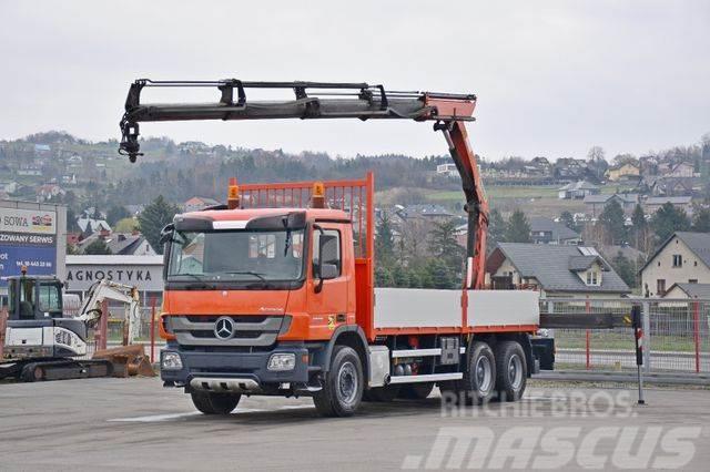 Mercedes-Benz ACTROS 2636 * PK 18002 EH C + FUNK / 6x4 Crane trucks