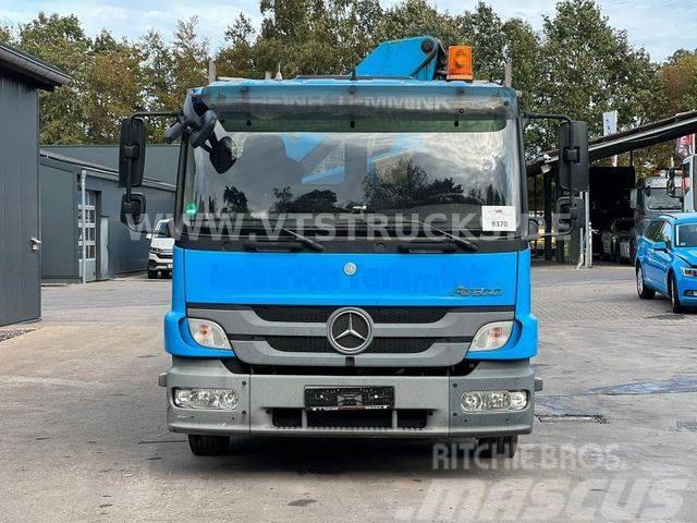Mercedes-Benz Atego 822 4x2 MEILLER mit HMF Ladekran Camiões basculantes