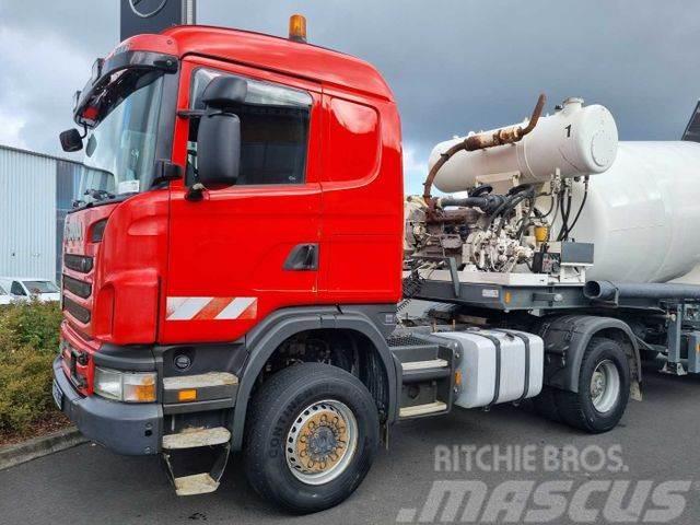 Scania G400CA 4x4 Hydraulik Retarder blatt/blatt spring Tractores (camiões)