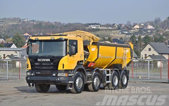 Scania P400 * Kipper / Asphalt * 8x4 Camiões basculantes