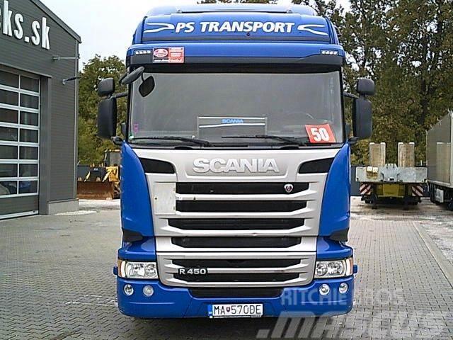 Scania R450 HIGHLINE Schubbodenhydraulik Tractores (camiões)