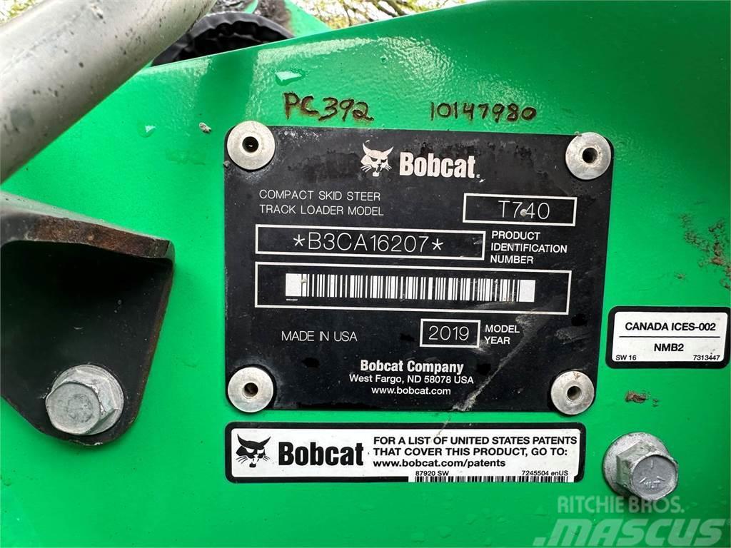 Bobcat T740 Carregadoras de direcção deslizante